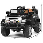 12v Mp3 Kids Ride On Truck Car Rc Remote Control W  Led Lights Music New