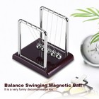Steel Balance Swinging Magnetic Ball Desk Toy For Home Office Decor