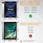 2-pack Tempered Glass Screen Protector For Ipad Pro 12 9-inch  6th 5th 4th 3rd 