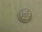 1853 Arrows At Date Seated Liberty Half Dime Extra Fine    Bn64