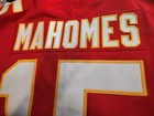 2017 Chiefs Custom Sample Jersey Patrick Mahomes  15 