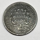 1805 Draped Bust Half Cent Us Coin Medium 5 Stemless Xf Condition 031624 05