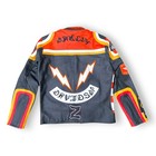 Mens Vintage Biker Leather Jacket Western Cowboy H-d Marlboro Style Jacket