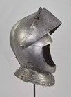 Medieval Close Helmet Battle Ready 14 Gauge Bassinet Knight Armor Helmet Christm