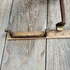 Vintage 6 5  Brass Tone Cabinet Drawer Handles Pulls Lot Of 4 Read