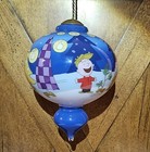New Ne qwa Art Peanuts Glass Christmas Ornament 2024 Nib Hallmark Charlie Brown