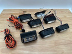 Lot Of 7 Whelen Linz6   Misc Led Lights - Amber - Linz6a - Fast Shipping 