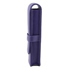 Leather Double Pen Case Pencil Pouch Holder For Two Fountain Ballpoint Roller   