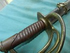 Confederate Officer Sword With Scabbard Nice Reproduction Csa
