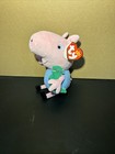 New With Tags Ty Beanie Babies Peppa Pig   Friends Plush George With Dinosaur 6 