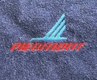 Piedmont Airlines Blue Towel With Embroidered Logo