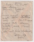 Ww2 Jerusalem Palestine 1942 Red Cross Postal Message Scheme Cover Postage Paid