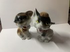 Vintage Ceramic Dog Pin Cushions - Porcelain Figurine - Japan - Htf Mcm