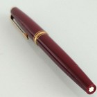 Montblanc 14k Nib Fountain Pen Inkwell Ready To Use Vintage Authentic