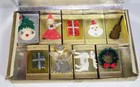 Vintage Box 50s-60s Christmas Noel Matches  lights With Green Flame -8 Boxes   1