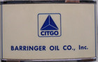 Vintage-xxxrare Unfired- citgo  Gas   Oil Co  Flat Advertising Lighter C  l L  k
