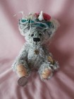 5  World Of Miniature Bears   martha  By Theresa Yang  Mohair Mint Green  Bear