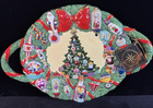 Nib Radko Home For The Holidays 15th Anniversary Christmas Handled Platter  rare