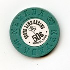  50 Chip From The State Line Casino Wendover Nevada Nevada Mold