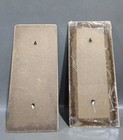 2 Vintage Mushroom Wall Plaques 1970s