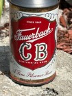  fauerback Cb Pilsener Beer  Cone Top Can  Madison  Wis  Nice Cond  Hard To Find
