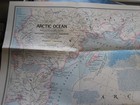 Arctic Ocean Map   Peoples Of The Arctic National Geographic February 1983