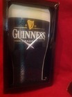 Guinness Draught Pint Shaped Glass Bar Clock Man Cave New In Box 