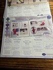 Lot 6 Packs Creative Memories Frosty Prints  Vellum  Printedmounting Paper