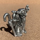 Vintage Hudson Pewter Noah Miniature Figurine 1 75   