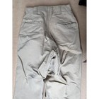 Vintage British Army 1950 Pattern Khaki Drill Trousers 28x30 Cotton Button Fly