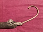 Antique Cast Iron Window Sash Counter-weight 1867 6 Lb Free Shipping  Rusty Ptna