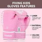 Kids Boxing Gloves for Kickboxing heavy Bag 4oz-6oz 4 Colors