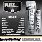 Metal Polish Paste 5 29oz Chrome Stainless Steel Aluminum Cleaner 1 Pack