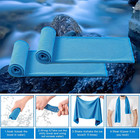 4 Pack Cooling Towel  40 x12    Soft Breathable Chilly Towel  Ice Towel  Microfi