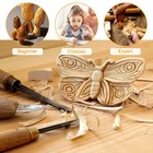 6pcs Basswood Carving Blocks For Wood Beginners Carving Hobby Kit Diy6019