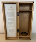 Macallan 25 Year Old Whisky 2019 Empty Bottle Wooden Box