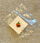 Vintage Apple Computer Rainbow Logo Pin  steve Jobs 80 s Era 