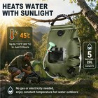 Solar Shower Bag 5 Gallons 20l Solar Heating Camping Shower Bag For Camping