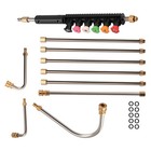 High Pressure Washer Wand 15in Brass Steel 4000psi 10 Pack Power Washer Lance