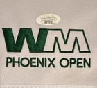 Jordan Spieth Signed 16th Hole Flag Waste Management Wm Phoenix Open  Jsa Coa