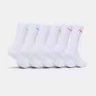 Nike Dri-fit Everyday Plus Cushioned Training Crew Socks - 6 Pack Multicolor