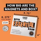 The Essential Kit Of Word Magnets - Everything Needed For Fun Fridge Poetry -   