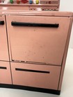 Vintage 1950s Wolverine Tin Litho Metal Pink Toy Kitchen Stove