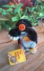 Vintage Original Steiff Mole    maxi    Vintage Stuffed Tag Ear Button 