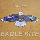 Bald Eagle Kite For Adults And Kids  Huge Kites Easy To Fly Single Line Kite For