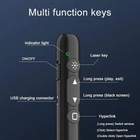 Power Point Remote Wireless Usb Ppt Presenter Laser Pointer Clicker Oy