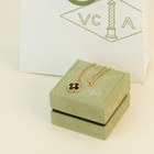 Van Cleef   Arpels Vintage Alhambra 18k Yellow Gold Guilloche Motifs Necklace