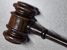 Vintage Gavel Walnut 10 Inch