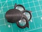 Bausch   Lomb 81-23-67 Folding Pocket Triple Magnifier 5x To 20x