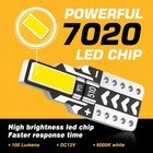 Novsight T10 T15 921 White Led Reverse Backup Light Bulb 6000k Canbus Error Free